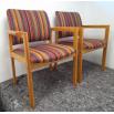 Pair Danish Oak Carvers